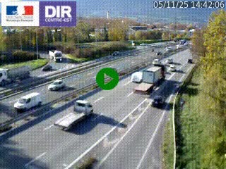 <h2>Caméra routière à hauteur de la sortie 15 Chambéry-centre au PK 4,103 en direction d'Albertville</h2>