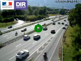 <h2>Caméra routière à hauteur de la sortie 15 Chambéry-centre au PK 4,103 en direction d'Albertville</h2>