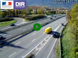 <h2>Caméra routière à hauteur de la sortie 15 Chambéry-centre au PK 4,103 en direction d'Albertville</h2>