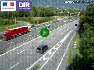 <h2>Caméra routière à hauteur de la sortie 15 Chambéry-centre au PK 4,103 en direction d'Albertville</h2>