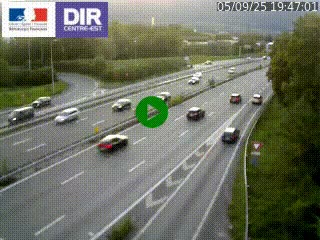 <h2>Caméra routière à hauteur de la sortie 15 Chambéry-centre au PK 4,103 en direction d'Albertville</h2>