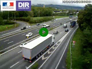 <h2>Caméra routière à hauteur de la sortie 15 Chambéry-centre au PK 4,103 en direction d'Albertville</h2>