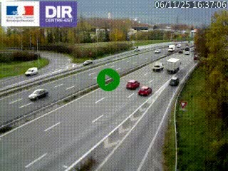 <h2>Caméra routière à hauteur de la sortie 15 Chambéry-centre au PK 4,103 en direction d'Albertville</h2>