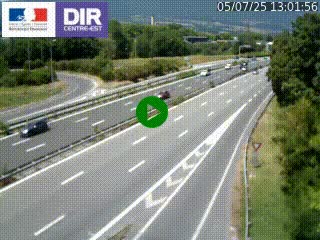 <h2>Caméra routière à hauteur de la sortie 15 Chambéry-centre au PK 4,103 en direction d'Albertville</h2>