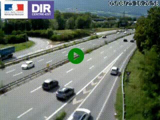 <h2>Caméra routière à hauteur de la sortie 15 Chambéry-centre au PK 4,103 en direction d'Albertville</h2>