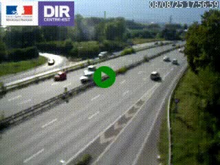 <h2>Caméra routière à hauteur de la sortie 15 Chambéry-centre au PK 4,103 en direction d'Albertville</h2>