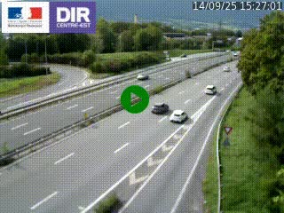 <h2>Caméra routière à hauteur de la sortie 15 Chambéry-centre au PK 4,103 en direction d'Albertville</h2>