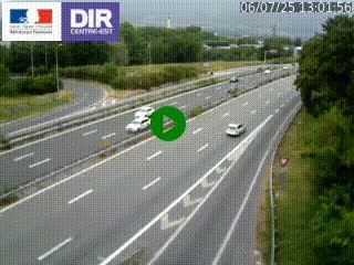 <h2>Caméra routière à hauteur de la sortie 15 Chambéry-centre au PK 4,103 en direction d'Albertville</h2>