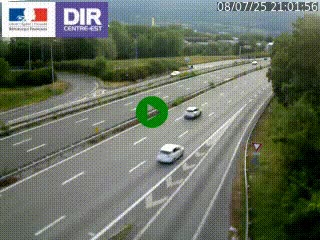 <h2>Caméra routière à hauteur de la sortie 15 Chambéry-centre au PK 4,103 en direction d'Albertville</h2>