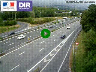 <h2>Caméra routière à hauteur de la sortie 15 Chambéry-centre au PK 4,103 en direction d'Albertville</h2>