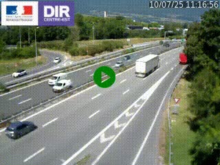 <h2>Caméra routière à hauteur de la sortie 15 Chambéry-centre au PK 4,103 en direction d'Albertville</h2>