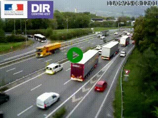 <h2>Caméra routière à hauteur de la sortie 15 Chambéry-centre au PK 4,103 en direction d'Albertville</h2>