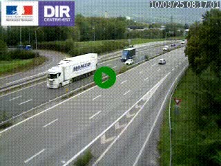 <h2>Caméra routière à hauteur de la sortie 15 Chambéry-centre au PK 4,103 en direction d'Albertville</h2>