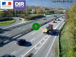 <h2>Caméra routière à hauteur de la sortie 15 Chambéry-centre au PK 4,103 en direction d'Albertville</h2>