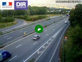 <h2>Caméra routière à hauteur de la sortie 15 Chambéry-centre au PK 4,103 en direction d'Albertville</h2>