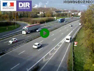 <h2>Caméra routière à hauteur de la sortie 15 Chambéry-centre au PK 4,103 en direction d'Albertville</h2>