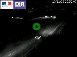 Caméra routière à hauteur de la sortie 15 Chambéry-centre au PK 4,103 en direction d'Albertville