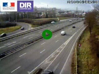 <h2>Caméra routière à hauteur de la sortie 15 Chambéry-centre au PK 4,103 en direction d'Albertville</h2>