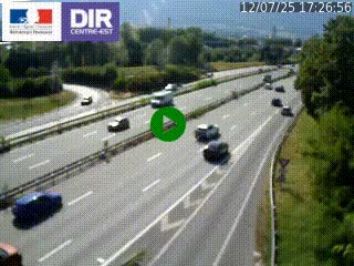 <h2>Caméra routière à hauteur de la sortie 15 Chambéry-centre au PK 4,103 en direction d'Albertville</h2>