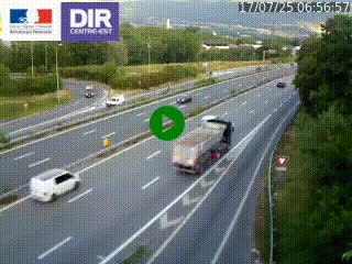 <h2>Caméra routière à hauteur de la sortie 15 Chambéry-centre au PK 4,103 en direction d'Albertville</h2>