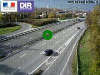 <h2>Caméra routière à hauteur de la sortie 15 Chambéry-centre au PK 4,103 en direction d'Albertville</h2>