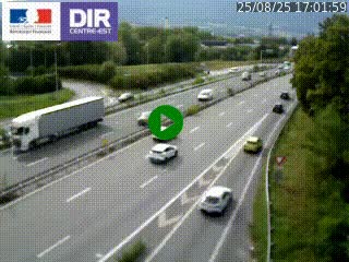 <h2>Caméra routière à hauteur de la sortie 15 Chambéry-centre au PK 4,103 en direction d'Albertville</h2>