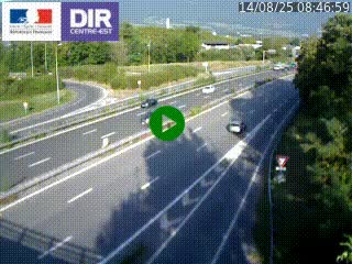 <h2>Caméra routière à hauteur de la sortie 15 Chambéry-centre au PK 4,103 en direction d'Albertville</h2>