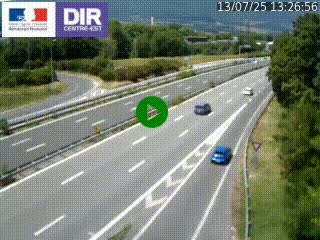 <h2>Caméra routière à hauteur de la sortie 15 Chambéry-centre au PK 4,103 en direction d'Albertville</h2>