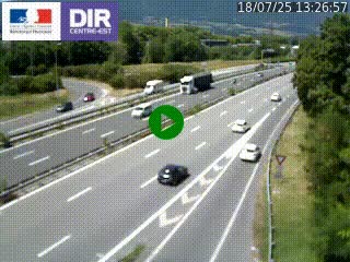 <h2>Caméra routière à hauteur de la sortie 15 Chambéry-centre au PK 4,103 en direction d'Albertville</h2>