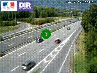 <h2>Caméra routière à hauteur de la sortie 15 Chambéry-centre au PK 4,103 en direction d'Albertville</h2>