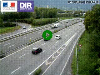 <h2>Caméra routière à hauteur de la sortie 15 Chambéry-centre au PK 4,103 en direction d'Albertville</h2>