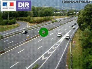 <h2>Caméra routière à hauteur de la sortie 15 Chambéry-centre au PK 4,103 en direction d'Albertville</h2>