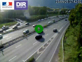 <h2>Caméra routière à hauteur de la sortie 15 Chambéry-centre au PK 4,103 en direction d'Albertville</h2>