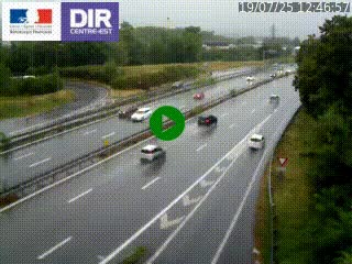 <h2>Caméra routière à hauteur de la sortie 15 Chambéry-centre au PK 4,103 en direction d'Albertville</h2>