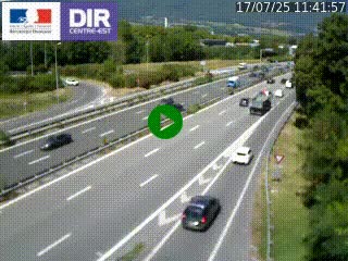 <h2>Caméra routière à hauteur de la sortie 15 Chambéry-centre au PK 4,103 en direction d'Albertville</h2>