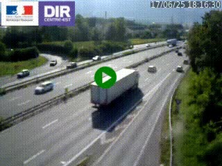 <h2>Caméra routière à hauteur de la sortie 15 Chambéry-centre au PK 4,103 en direction d'Albertville</h2>