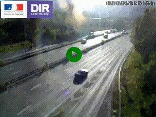 <h2>Caméra routière à hauteur de la sortie 15 Chambéry-centre au PK 4,103 en direction d'Albertville</h2>