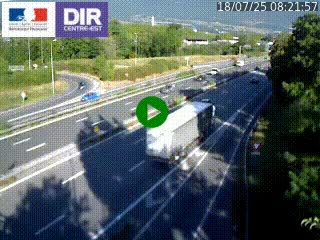 <h2>Caméra routière à hauteur de la sortie 15 Chambéry-centre au PK 4,103 en direction d'Albertville</h2>