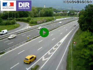 Caméra routière à hauteur de la sortie 15 Chambéry-centre au PK 4,103 en direction d'Albertville