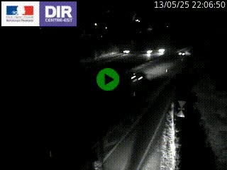 Caméra routière à hauteur de la sortie 15 Chambéry-centre au PK 4,103 en direction d'Albertville