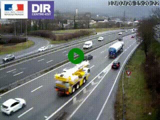 <h2>Caméra routière à hauteur de la sortie 15 Chambéry-centre au PK 4,103 en direction d'Albertville</h2>