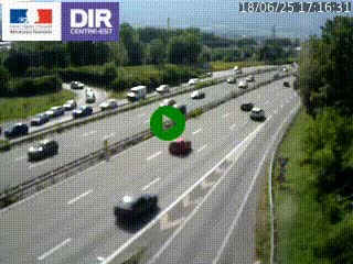 <h2>Caméra routière à hauteur de la sortie 15 Chambéry-centre au PK 4,103 en direction d'Albertville</h2>