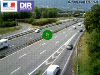 <h2>Caméra routière à hauteur de la sortie 15 Chambéry-centre au PK 4,103 en direction d'Albertville</h2>
