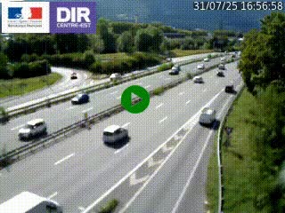 <h2>Caméra routière à hauteur de la sortie 15 Chambéry-centre au PK 4,103 en direction d'Albertville</h2>