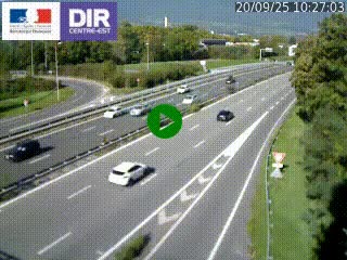 <h2>Caméra routière à hauteur de la sortie 15 Chambéry-centre au PK 4,103 en direction d'Albertville</h2>