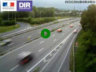 <h2>Caméra routière à hauteur de la sortie 15 Chambéry-centre au PK 4,103 en direction d'Albertville</h2>
