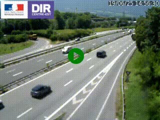 <h2>Caméra routière à hauteur de la sortie 15 Chambéry-centre au PK 4,103 en direction d'Albertville</h2>