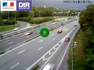 <h2>Caméra routière à hauteur de la sortie 15 Chambéry-centre au PK 4,103 en direction d'Albertville</h2>