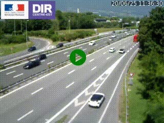 <h2>Caméra routière à hauteur de la sortie 15 Chambéry-centre au PK 4,103 en direction d'Albertville</h2>