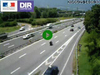 <h2>Caméra routière à hauteur de la sortie 15 Chambéry-centre au PK 4,103 en direction d'Albertville</h2>